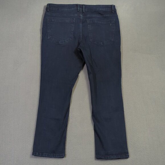 The Perfect Jean NYC Jeans Men's 36x28 Fits 36x26 Blue Slim Thick Denim - Picture 2 of 10